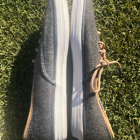 Keds Champion Classic Heather Gray Wool Low top Tennis Shoes, Sz 5 - Picture 5 of 11